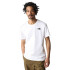 T-Shirt Montagne The North Face Redbox Celebration Blanc T-Shirt Homme Montagne