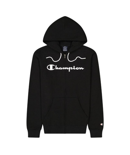 Veste Champion Sweatshirt zippé à capuche Noir Hommes