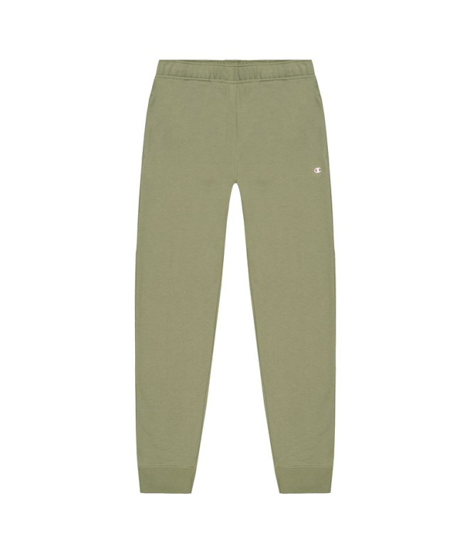 Pantalon Champion Rib Cuff Green Hommes