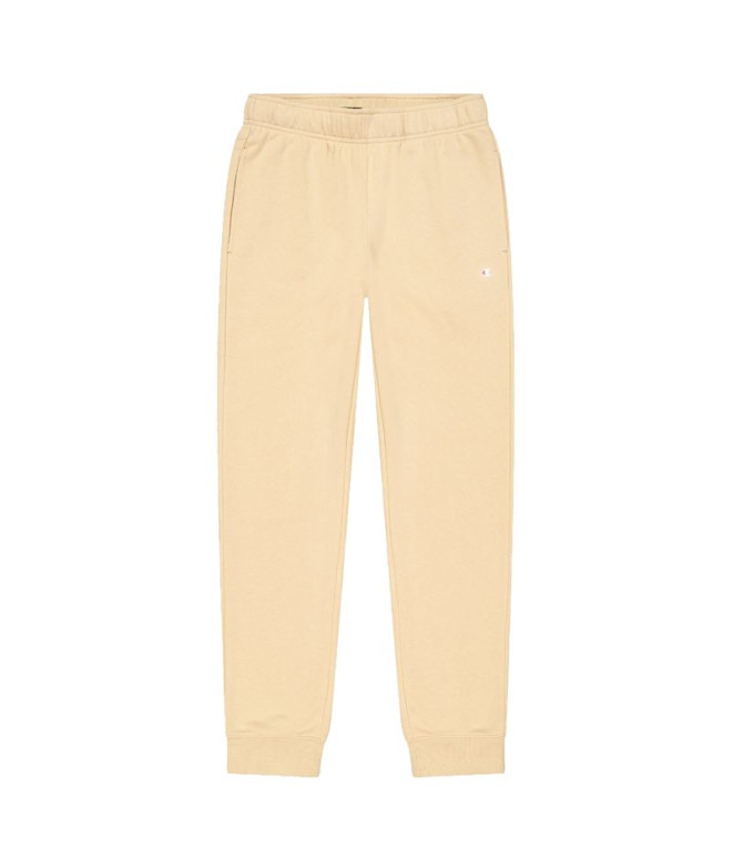 Pantalon Champion Rib Cuff Beige Hommes