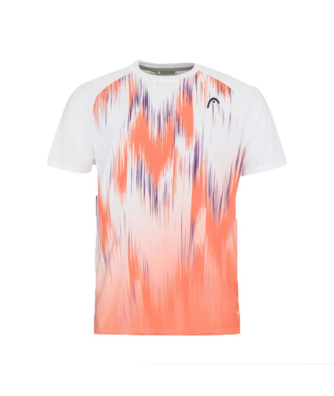 Chemise de tennis Head Topspin Hommes Orange