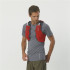 Gilet Running Salomon de Active Skin 8 Rouge/Gris