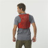 Gilet Running Salomon de Active Skin 8 Rouge/Gris