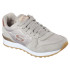 Chaussures Skechers Og 85 - Goldn Gurl Femme Daim taupe/maille bordée d'or rose