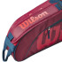 Sac de tennis Tennis Wilson Pack à partir de 3 Rouge Enfant