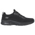 Chaussures Skechers Squad Air-Close Enco Femme Noir Engineered Knit