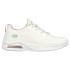 Chaussures Skechers Squad Air-Sweet Enco Femme Off White Engineered Knit
