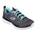 Chaussures Skechers Graceful-Twisted For Femme Noir et argent Turquoise