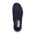 Chaussures Skechers Femme Ultra Flex 3.0M - Sm Slip-Ins Navy Knit/Jersey/Trim