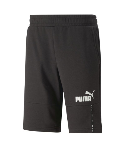 Pantalons Homme Puma Essentials Block Tape Noir