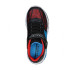 Chaussures Skechers Flex-Glow Elite-Vorl Enfant Synthétique noir / Garniture rouge et bleue