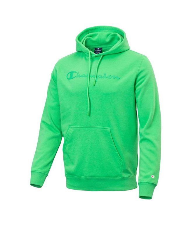 Sweatshirt Champion Hooded Sweatshirt Green Men's