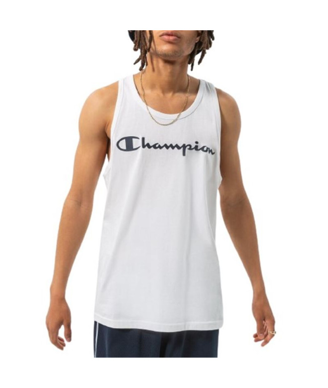 T-shirt Champion Débardeur Blanc Homme