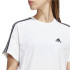 T-shirt adidas 3S Crop Top Femmes