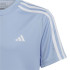 T-Shirt Fitness adidas Essentials 3S Garçon Bleu