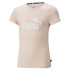 T-shirt fille Puma Ess Logo Rose