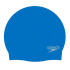 Bonnet de bain Speedo Silicone moulé uni bleu