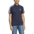 Polo adidas 3 Stripes Hommes Noir
