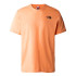 Mountain T-Shirt The North Face Redbox Man Orange