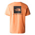 Mountain T-Shirt The North Face Redbox Man Orange