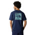 T-shirt par Montagne The North Face Redbox Celebration Homme Blue