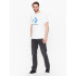 T-shirt Converse Cristaux Blanc Homme