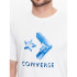 T-shirt Converse Cristaux Blanc Homme