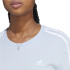 T-shirt adidas 3S T Bleu Femme