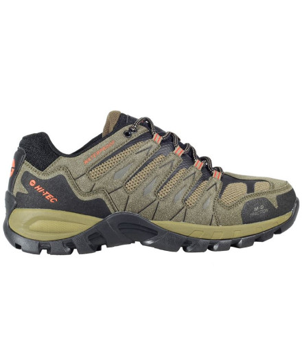 Mountain Chaussures Hi-Tec Corzo Low Waterproof Green Man