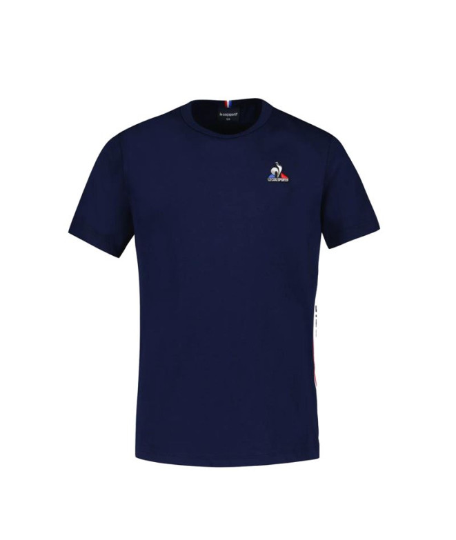Tee-shirt Le Coq Sportif N°1 Tricolore Bleu...
