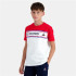 T-shirt Le Coq Sportif N°2 Tricolore Blanc T-Shirt enfant