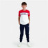 T-shirt Le Coq Sportif N°2 Tricolore Blanc T-Shirt enfant