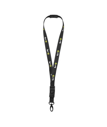 Running Lanyard Nike Premium Imprimé Noir