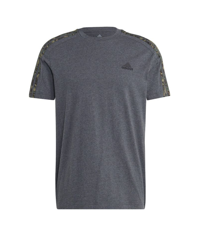 T-Shirt adidas Essentials Single 3 Stripes Man...