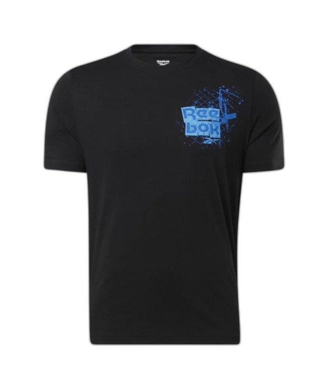 T-shirt Reebok Homme Série graphique Noir