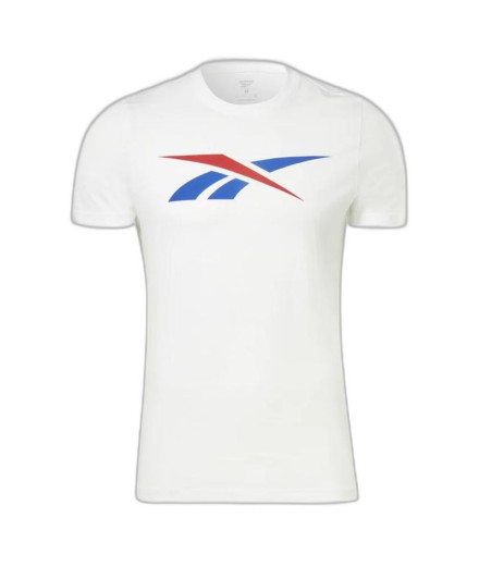 T-shirt Reebok Homme Série graphique Vecteur blanc