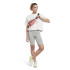 T-shirt Reebok Logo graphique Femme Blanc
