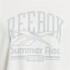 T-shirt Reebok Logo graphique Femme Blanc