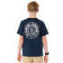 T-shirt Rip Curl Agrafeuse Garçon Bleu