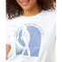 T-shirt Rip Curl Re-Entry Crew Neck Women's White