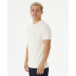 T-shirt Rip Curl Stapler Man Blanc