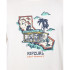 T-shirt Rip Curl Encadré Homme Blanc