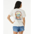 T-shirt Rip Curl Brighter Sun Relaxed Women Blanc