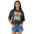 T-shirt Rip Curl Barrelled Heritage Crop Femmes Gris