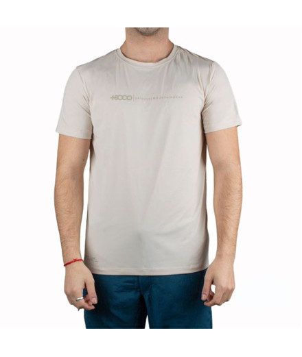 T-Shirt Montagne +8000 Uvero Beige Homme