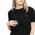 T-shirt Champion Crewneck Noir Femme