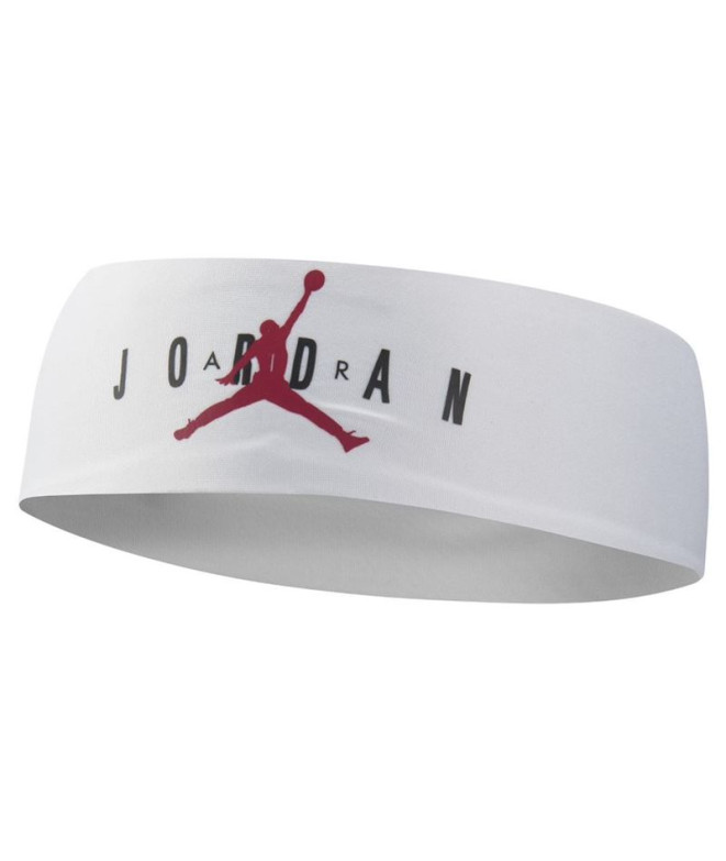 Ruban de pelo Nike Jordan Fury Graphic Blanc