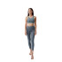 Yoga Bra Born Living Yoga Gaia Stormy Grey Soutien-gorge pour femme