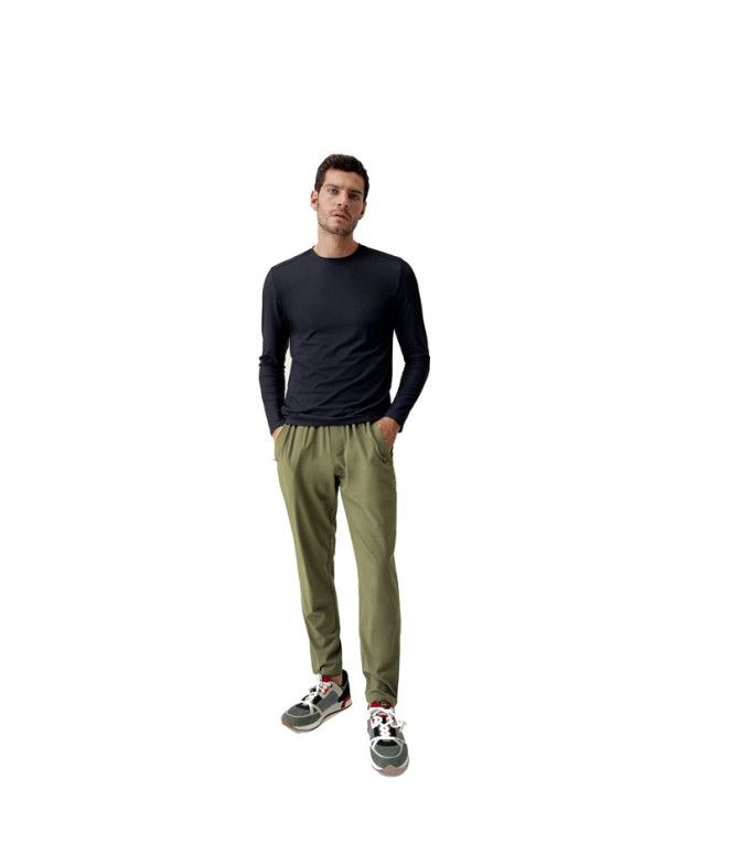 Pantalon de Yoga Born Living Yoga Okavango Kaki...