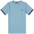 Fred Perry Ringer T-shirt bleu Homme